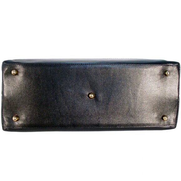 HCL Hand Crafted Leather Goods Tote/Shoulder Bag 24K Hardware - Made in GERMANY - Picture 7 of 13